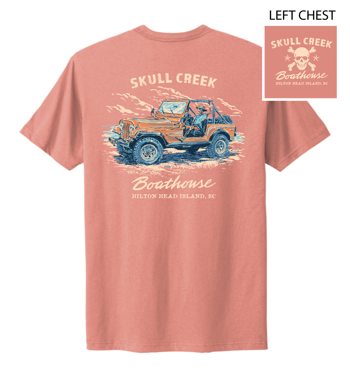Skeleton Jeep Short Sleeve