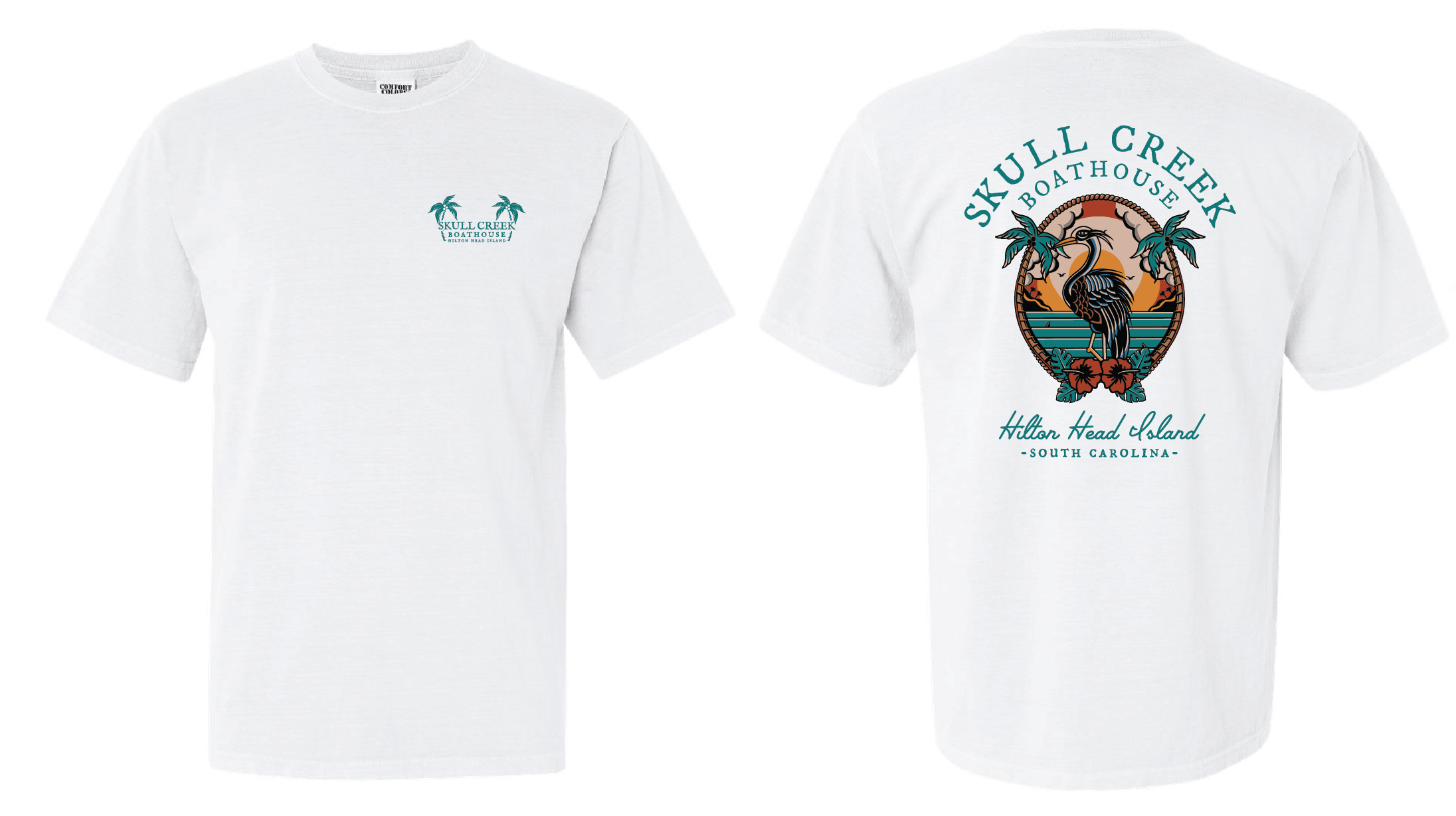 Blue Heron Short Sleeve