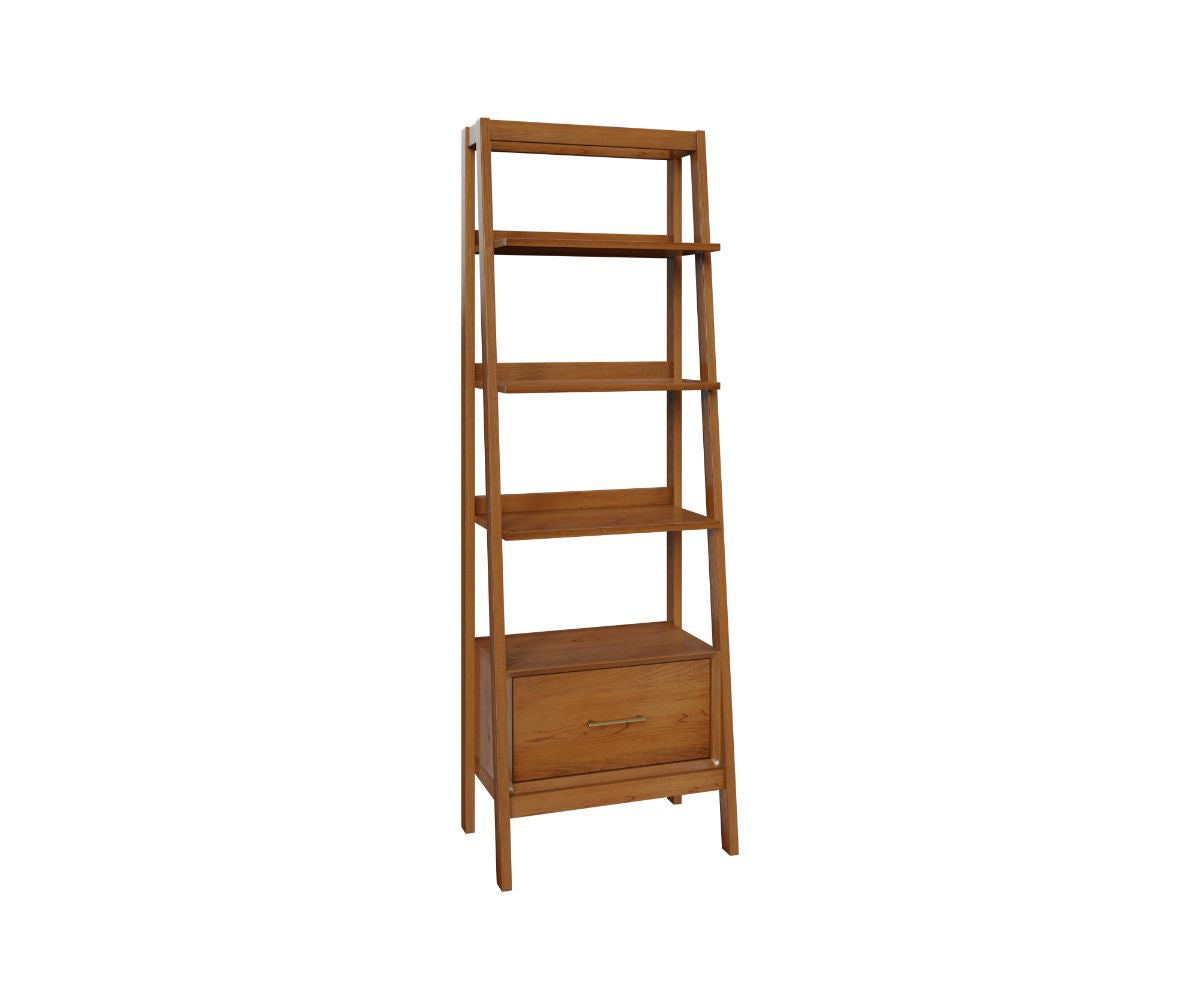 Amish South Shore Ladder Bookcase